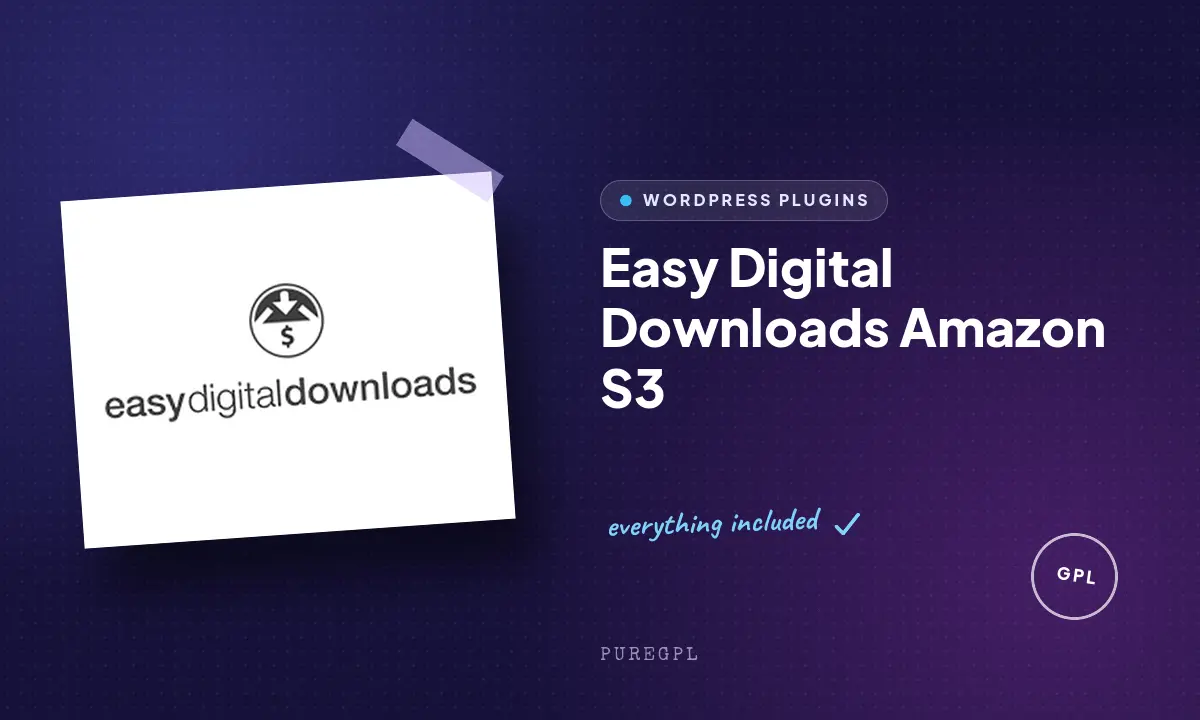 Easy Digital Downloads Amazon S3