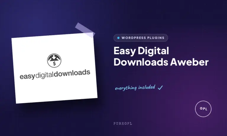 easy digital downloads aweber