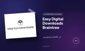 easy digital downloads braintree