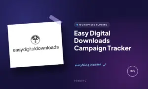 easy digital downloads campaign tracker
