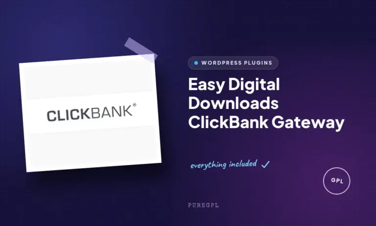 easy digital downloads clickbank gateway