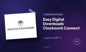 easy digital downloads clockwork connect