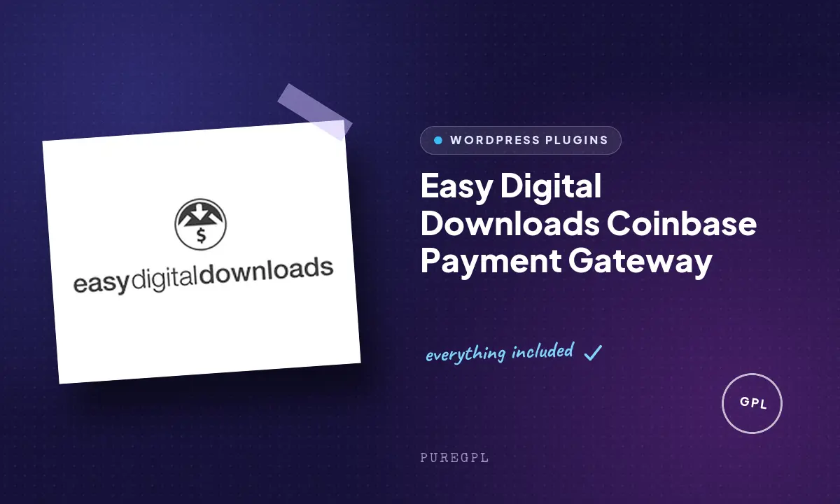 Easy Digital Downloads Coinbase Payment Gateway
