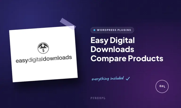 easy digital downloads compare products