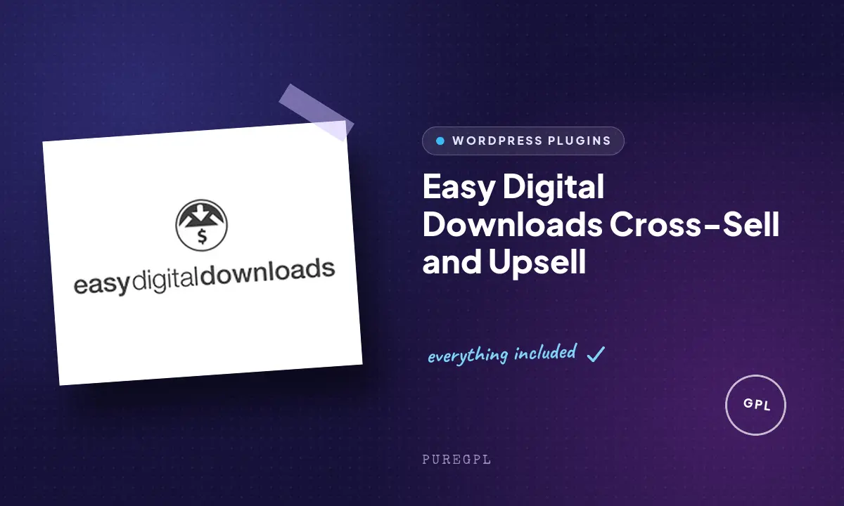 Easy Digital Downloads Cross-sell and Upsell