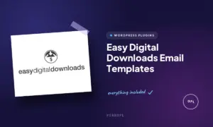 easy digital downloads email templates