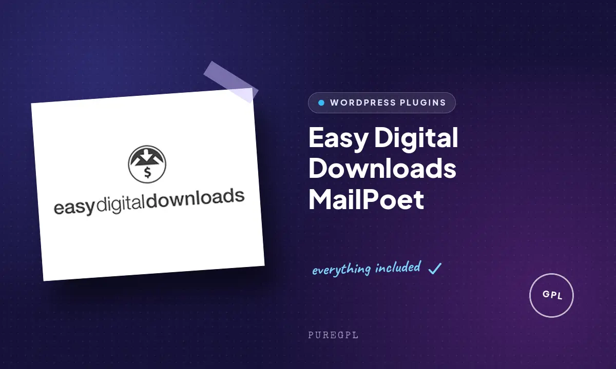 Easy Digital Downloads MailPoet