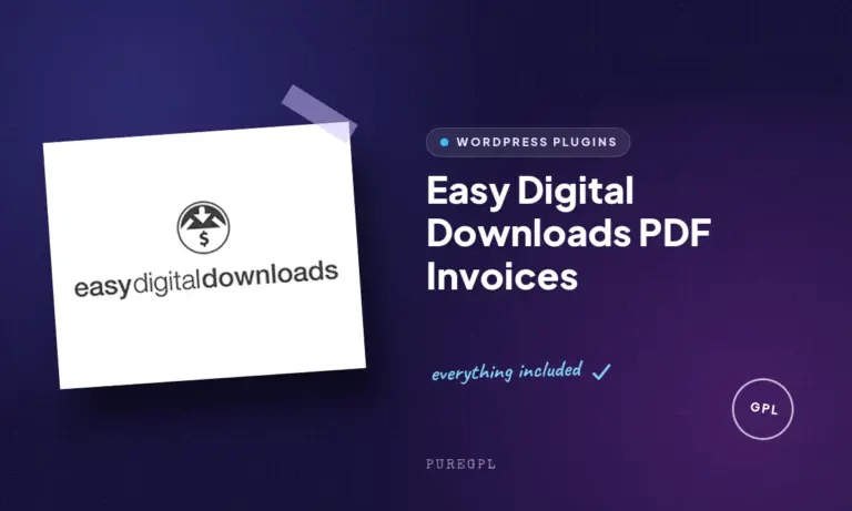 easy digital downloads pdf invoices