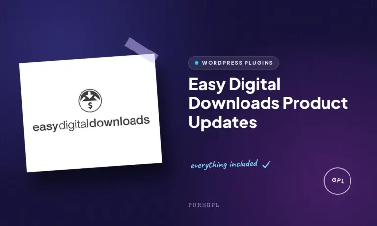 easy digital downloads product updates