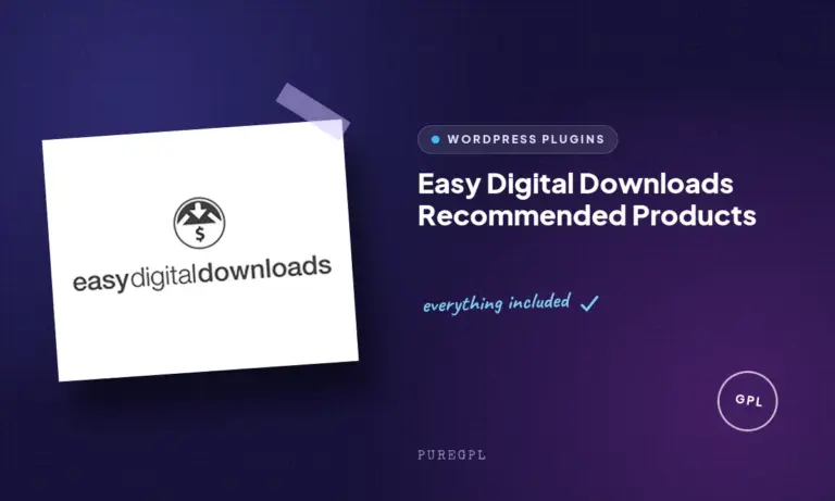 easy digital downloads recommended products