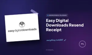easy digital downloads resend receipt