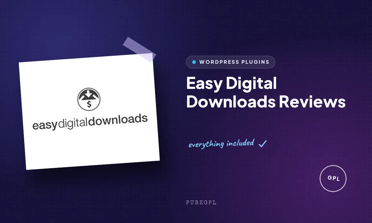 Easy Digital Downloads Reviews
