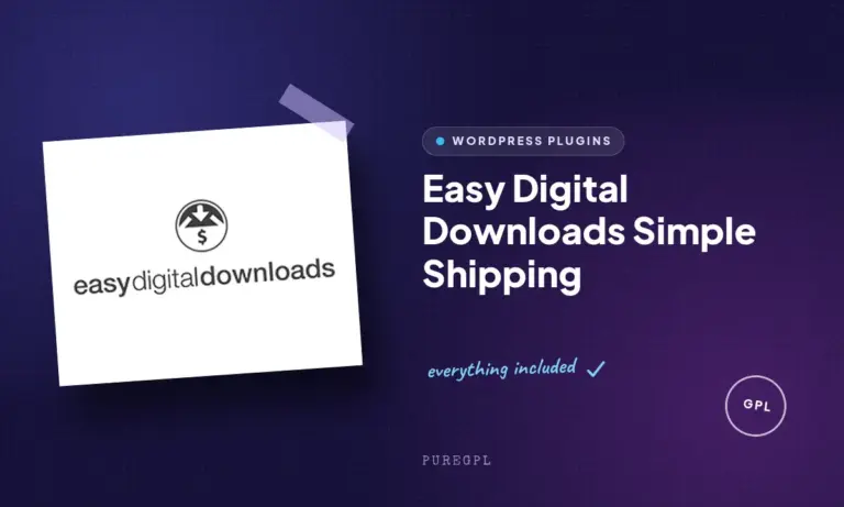 easy digital downloads simple shipping