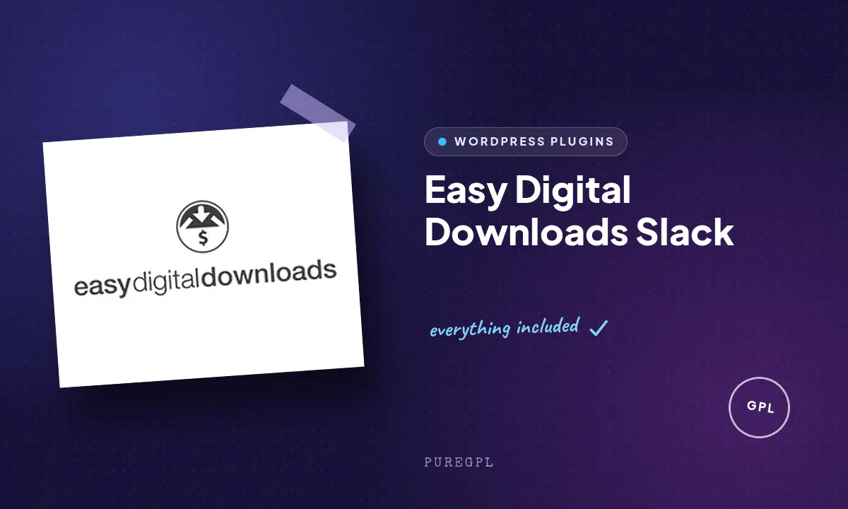 Easy Digital Downloads Slack