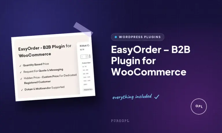 easyorder b2b plugin for woocommerce