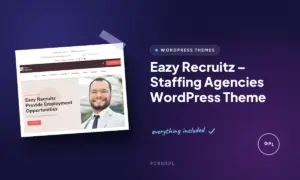 eazy recruitz staffing agencies wordpress theme