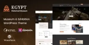 Egypt – Museum & Exhibition WordPress Theme