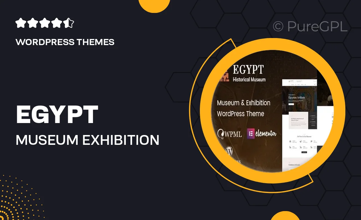 Egypt – Museum & Exhibition WordPress Theme