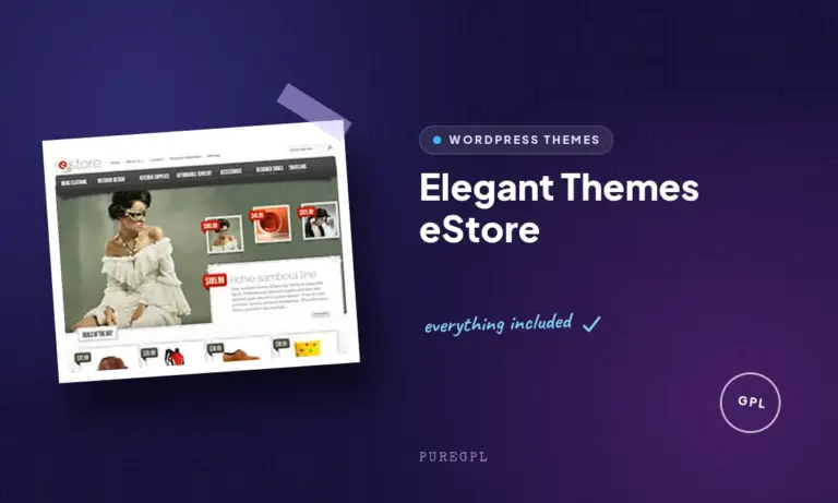 elegant themes estore