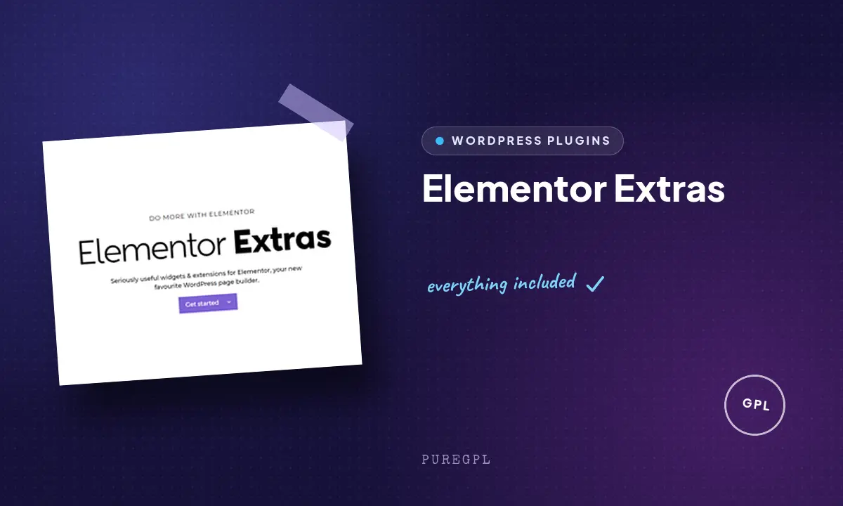 Elementor Extras