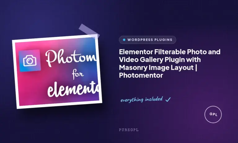 elementor filterable photo and video gallery plugin with masonry image layout photomentor