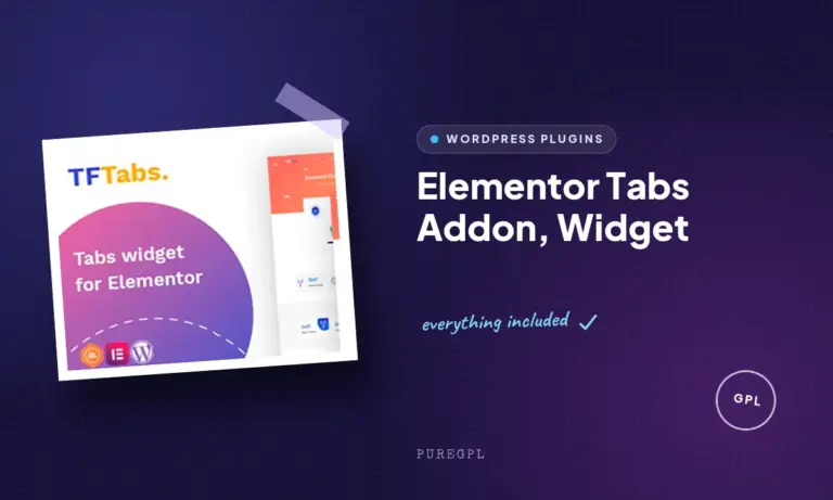 elementor tabs addon widget