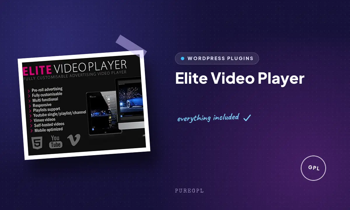 Elite Video Player