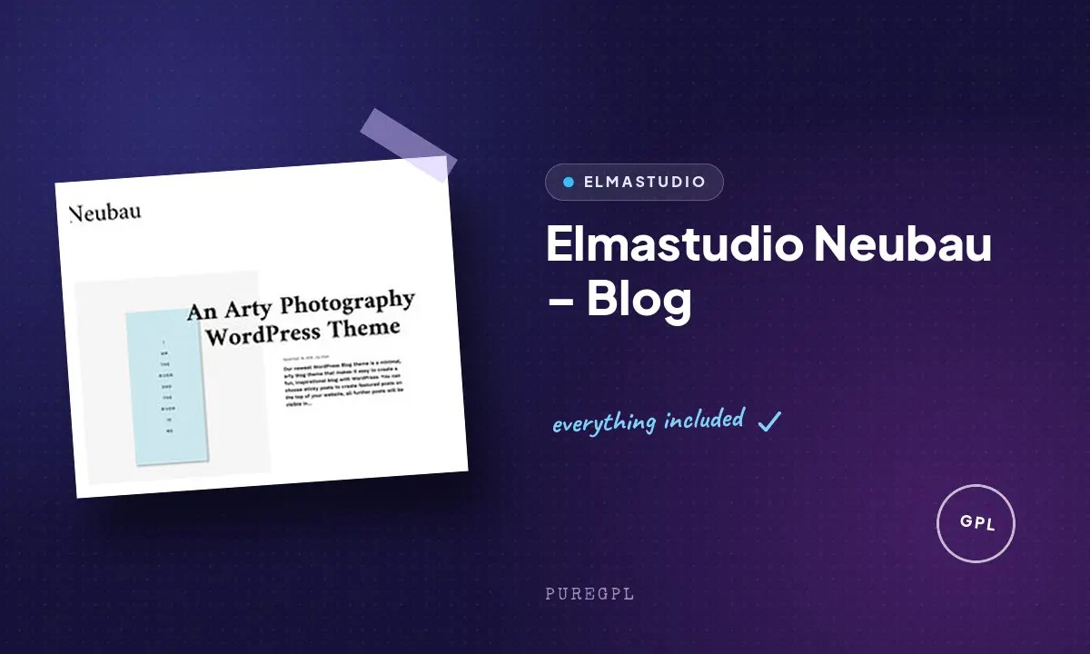 Elmastudio | Neubau – Blog