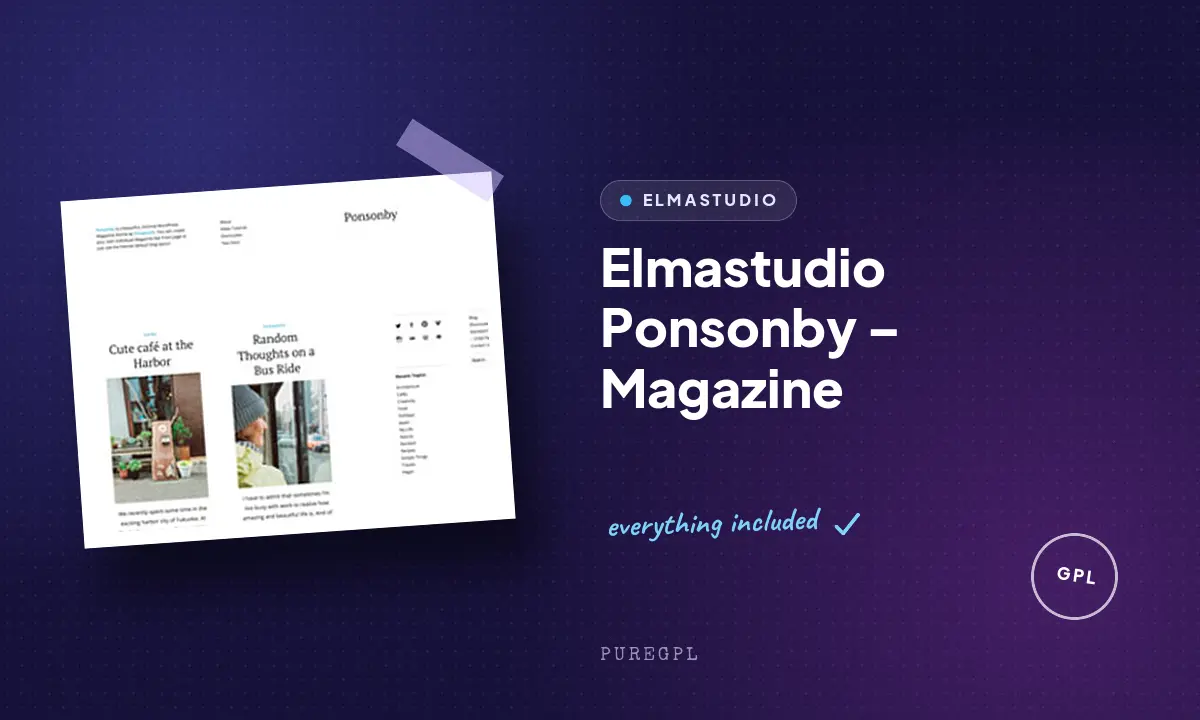 Elmastudio | Ponsonby – Magazine