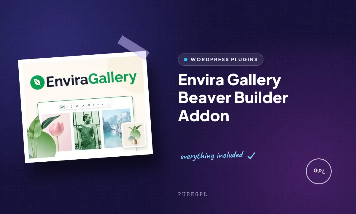 Envira gallery | Beaver Builder Addon
