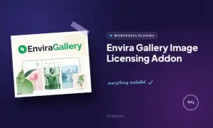 envira gallery image licensing addon