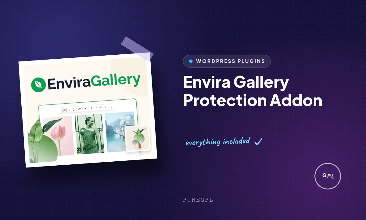 Envira Gallery | Protection Addon
