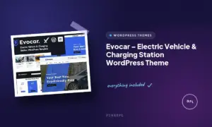 evocar electric vehicle charging station wordpress theme