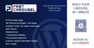 Fast Carousel for Gutenberg – WordPress Plugin
