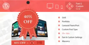 Fast & Custom Grid – WordPress Plugin