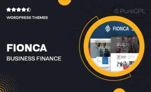 Fionca – Business & Finance WordPress Theme