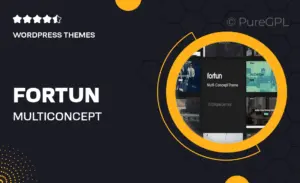 Fortun | Multi-Concept WordPress Theme