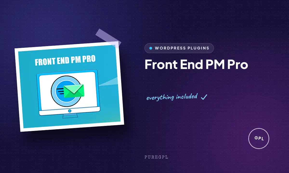 Front End PM Pro