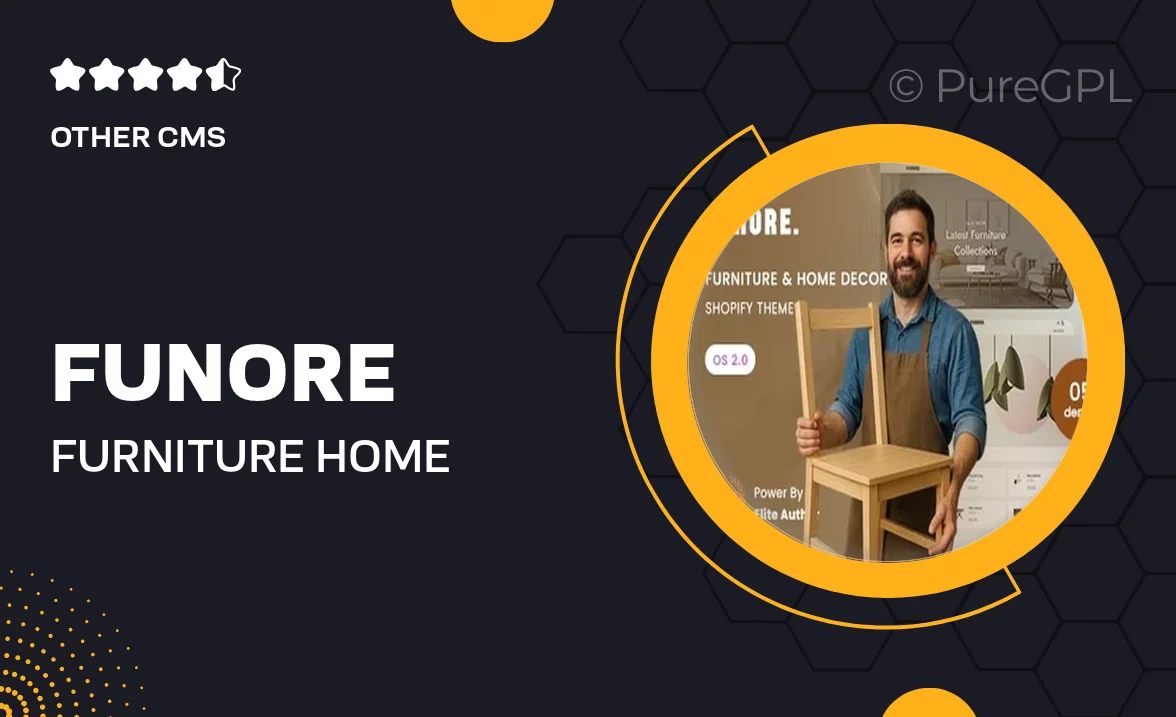 Funore – Furniture & Home Decor Shopify 2.0 Theme