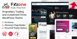 Fxzone – Forex Prop Firm WordPress Theme