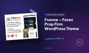 fxzone forex prop firm wordpress theme