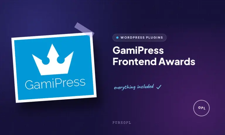 gamipress frontend awards
