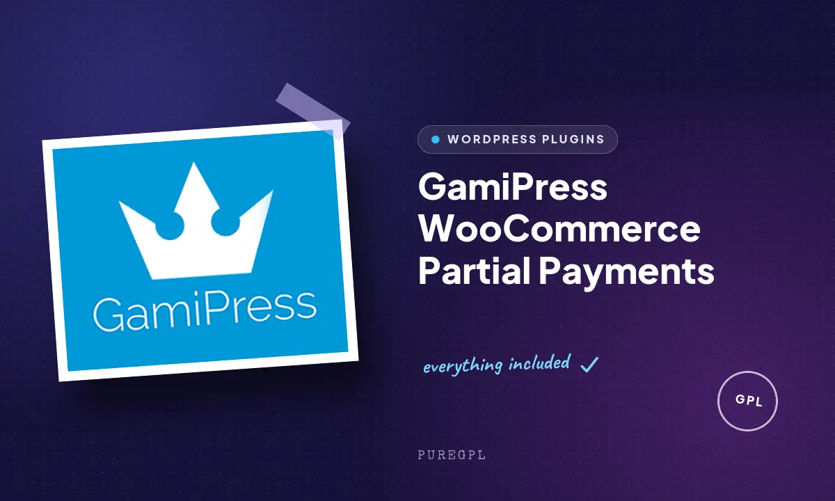 Gamipress | WooCommerce Partial Payments