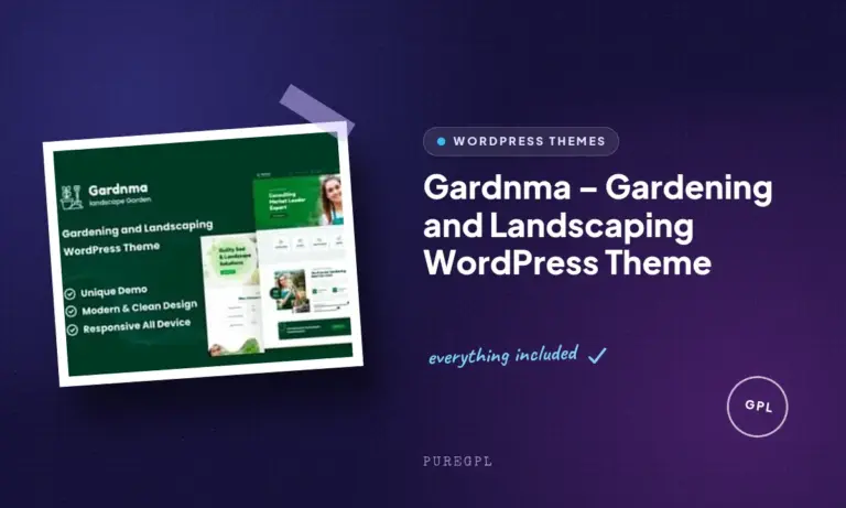 gardnma gardening and landscaping wordpress theme