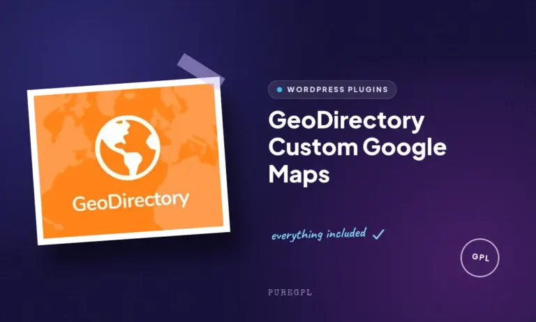 geodirectory custom google maps