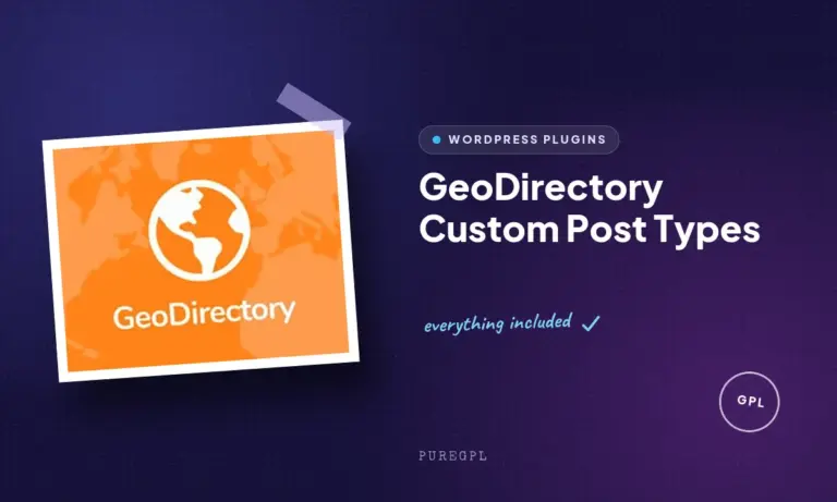 geodirectory custom post types