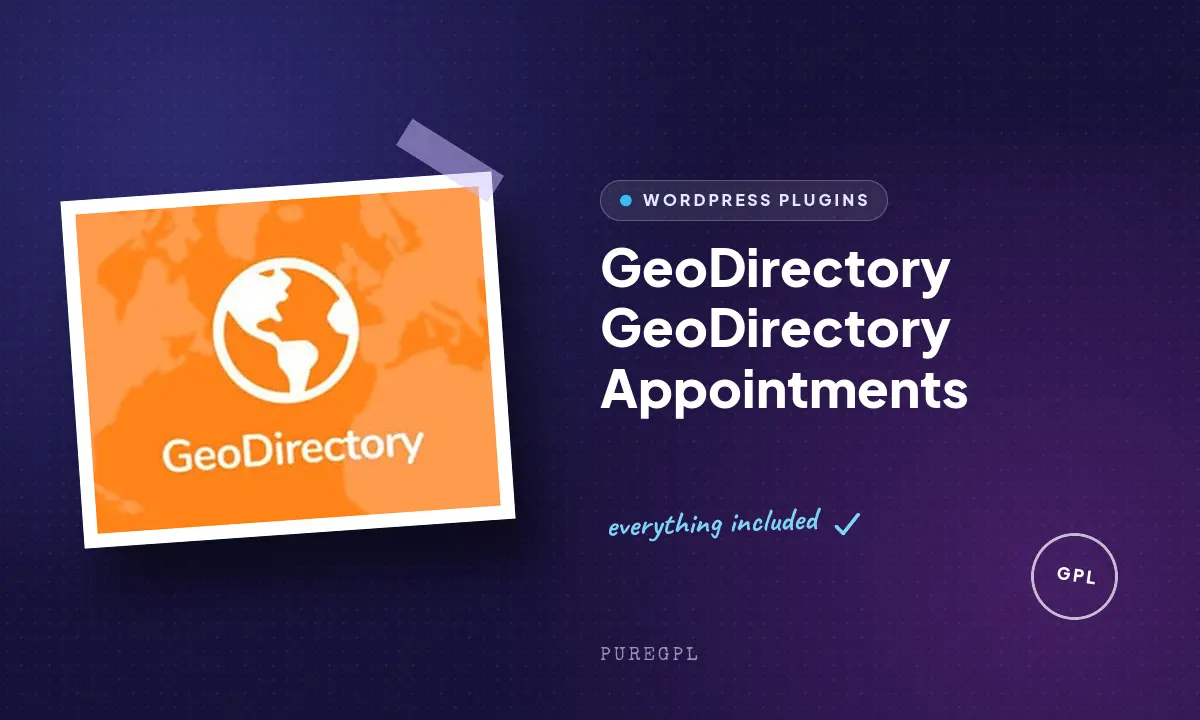 GeoDirectory Appointments