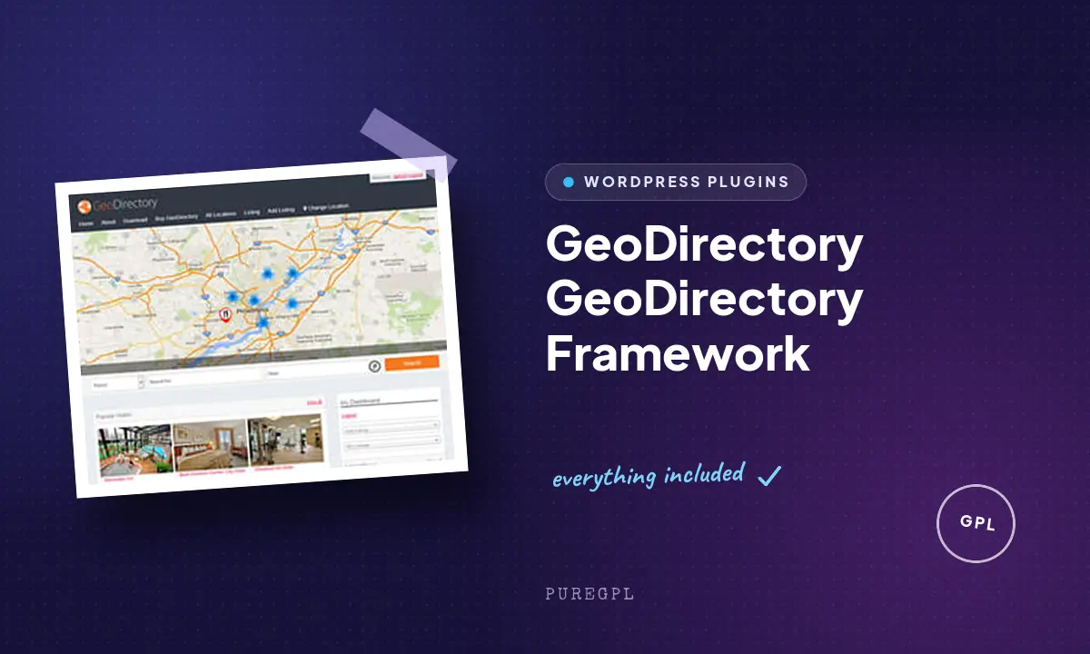 GeoDirectory Framework