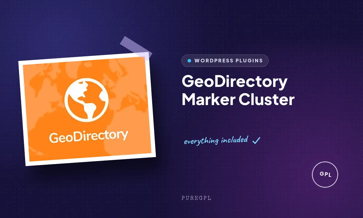 GeoDirectory Marker Cluster