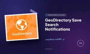 geodirectory save search notifications